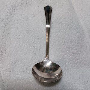 Vintage International Silver Co Gravy Ladle, Silver Plate, ‘Lady Betty’ 1940